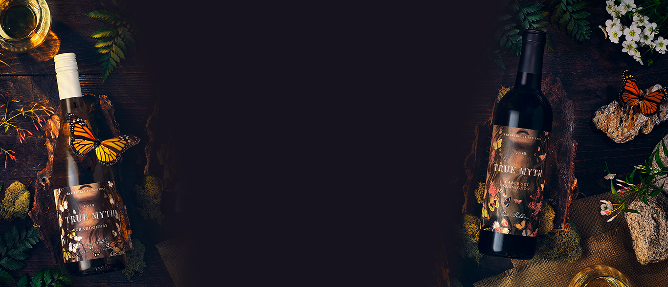 True Myth Chardonnay and Cabernet Sauvignon